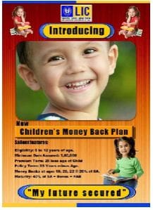 LIC New Children's Money back plan