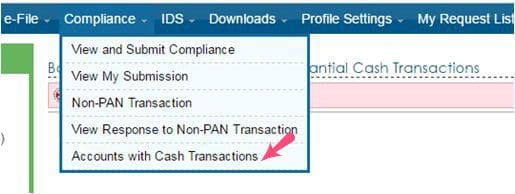 8 High Value Financial Transactions tracked by the Tax dept
