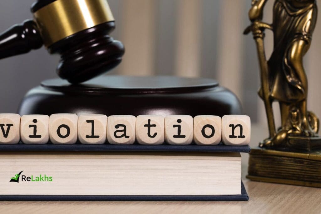 Violation of law