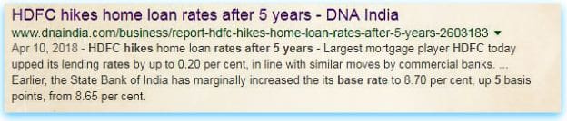 HDFC hikes home loan lending rates MCLR 2018 pic