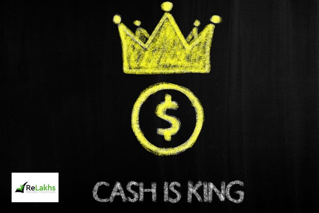 Cash is King Cash in hand