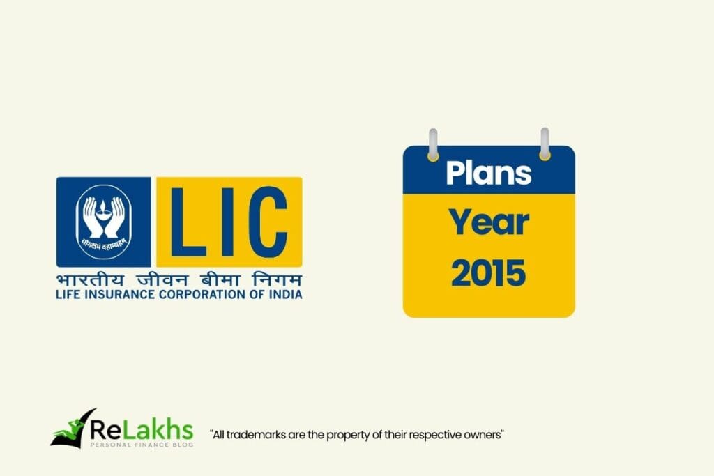 LIC 2015 New Plans List