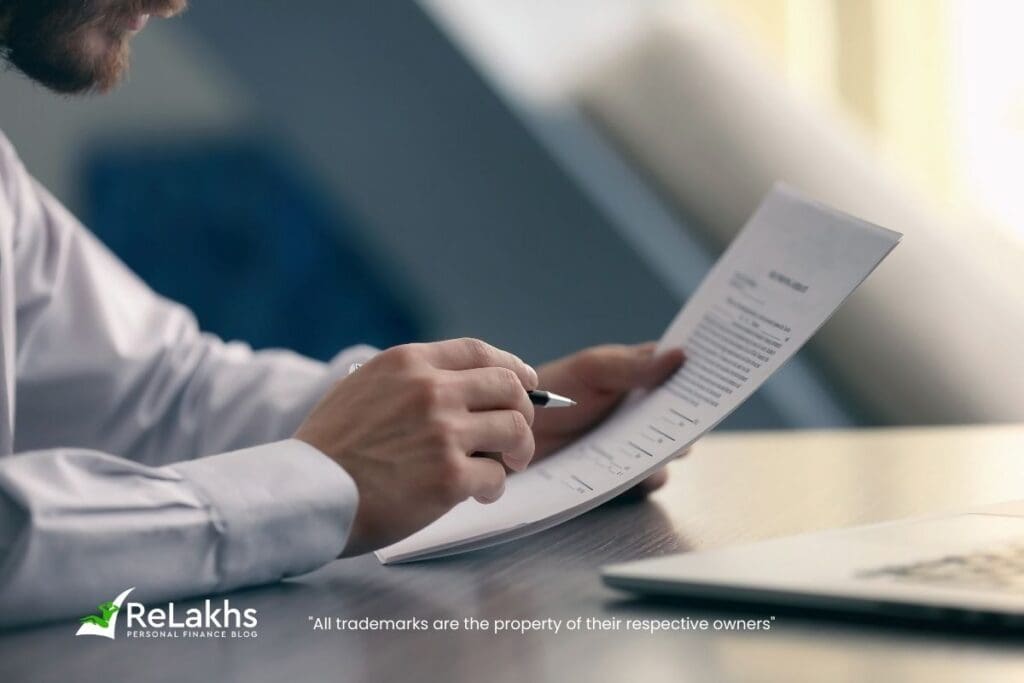 Income Tax Declaration & List of Investment Proofs