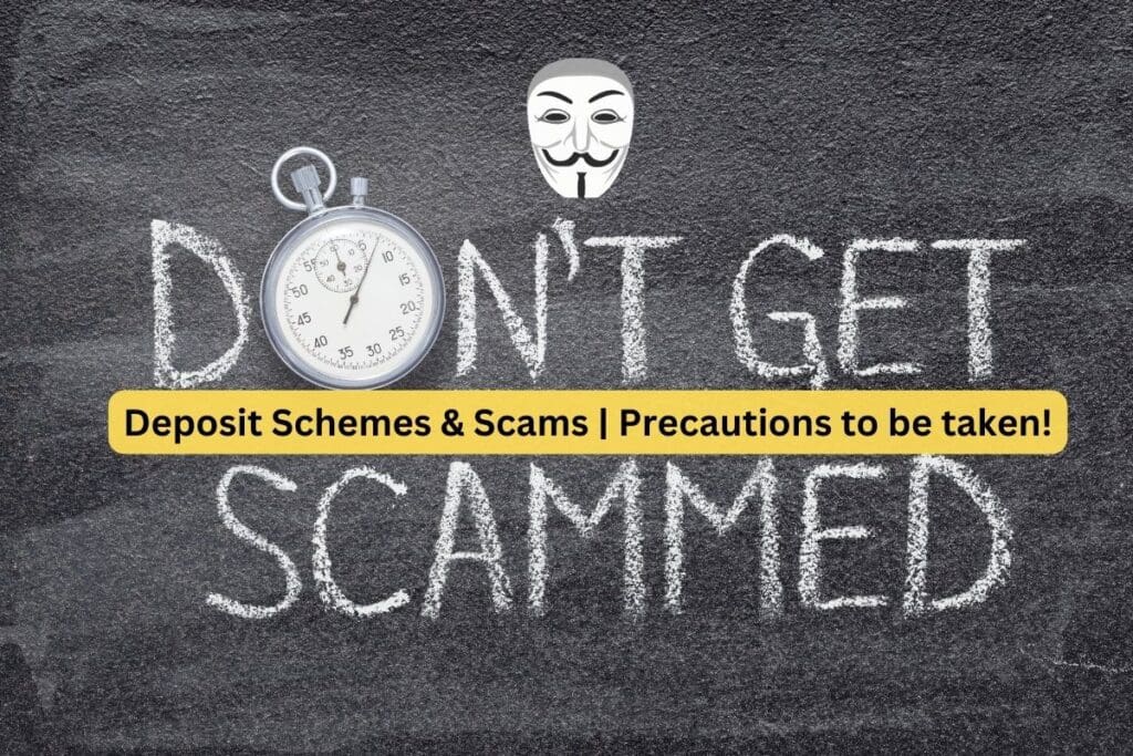 Company Fixed Deposit Scams Precautions