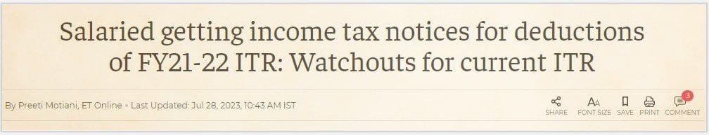 Fake investment proofs income tax dept issues notices
