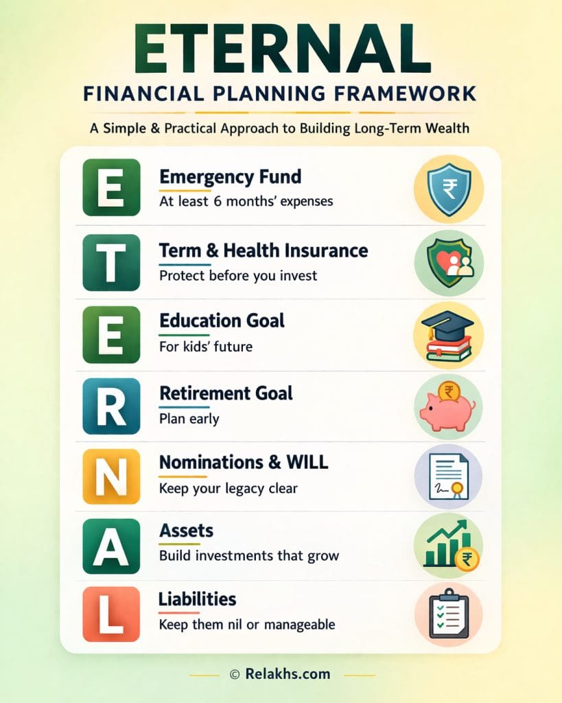 Eternal financial planning framework for long-term wealth creation