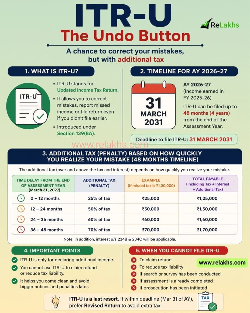 When to choose ITR-U
